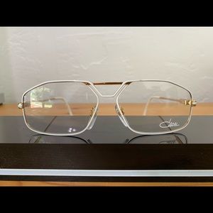 Vintage Cazal Never Used - White/Gold